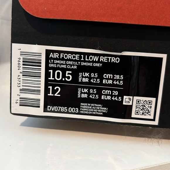 Men’s Nike Air Force 1 Low Retro - Picture 3 of 6